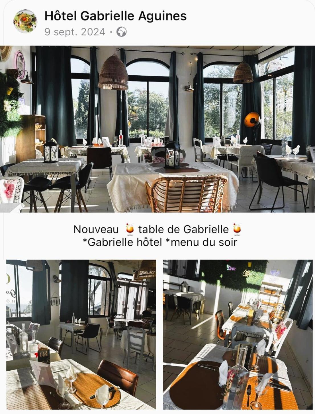 Gabrielle Hotel Aiguines Exterior photo
